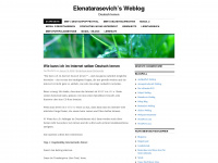 elenatarasevich.wordpress.com Webseite Vorschau