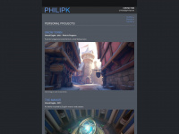 philipk.net Webseite Vorschau