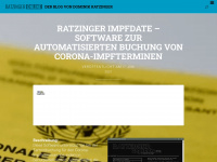ratzingeronline.de Webseite Vorschau