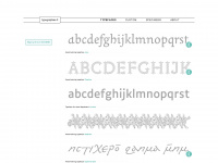 typographies.fr Webseite Vorschau