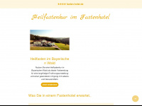 fasten-hotel.de Webseite Vorschau