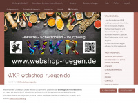 webshop-ruegen.de Webseite Vorschau