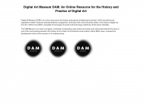dam.org Webseite Vorschau