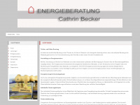 energieberatung-becker.com Webseite Vorschau