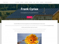 energieberatung-cyriax.de Webseite Vorschau