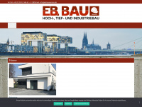 eb-bauservice.de Webseite Vorschau