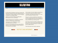 eleqtro.de Webseite Vorschau