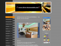 erin-automobile.de Webseite Vorschau