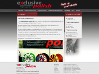 exclusive-polish.de Webseite Vorschau