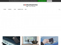 exclusiveline.de Webseite Vorschau