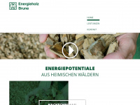 energieholz-brune.de Webseite Vorschau
