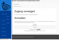 erkner-evangelisch.de Webseite Vorschau