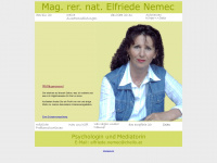 elfriedenemec.info Webseite Vorschau