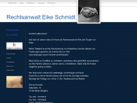 eike-schmidt.de Webseite Vorschau