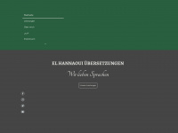 elhannaoui-uebersetzungen.de Webseite Vorschau