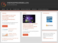 energiepreisrebellion.de Webseite Vorschau