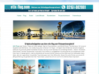 etix-flug.com Webseite Vorschau