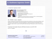 ib-kaufmann.eu Webseite Vorschau