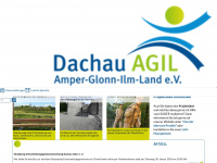 dachau-agil.de Webseite Vorschau