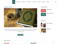 al-quran.ca Webseite Vorschau