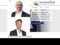 hansekontor-makler.de Webseite Vorschau