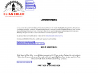 eliasedler.de Webseite Vorschau