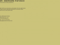eberhard-pietzsch.de Webseite Vorschau