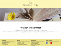 eligia-goroncy-verlag.de Webseite Vorschau