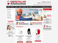 eberstaller.info Webseite Vorschau