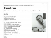 elisabeth-hase.de Webseite Vorschau
