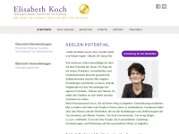 elisabeth-koch.de Webseite Vorschau
