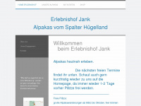 erlebnishof-jank.de Webseite Vorschau