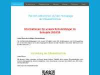 elisabethschule-cr.de Webseite Vorschau