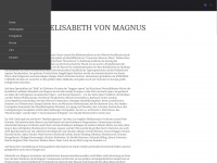 elisabethvonmagnus.com Webseite Vorschau