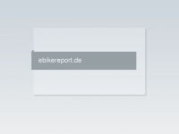 ebikereport.de Webseite Vorschau