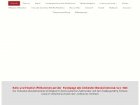 einbecker-mandolinenclub.de Webseite Vorschau