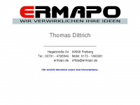 ermapo.de Webseite Vorschau