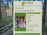 ettrich-forstbuero.de Webseite Vorschau