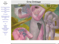 erna-dinklage-art-gallery.de Webseite Vorschau