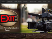 exitfilm.tv Webseite Vorschau