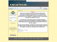 chrononet.de Webseite Vorschau