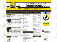 eishockey-mannheim.de Webseite Vorschau