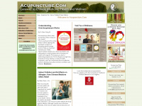 acupuncture.com Webseite Vorschau