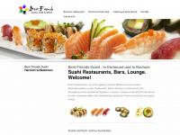 best-friends-sushi.de Webseite Vorschau