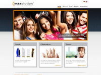 maxolution.at Webseite Vorschau