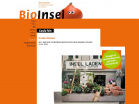 bio-insel.de Webseite Vorschau