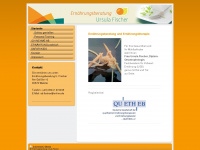 ernaehrungsberatung-ursula-fischer.de Webseite Vorschau