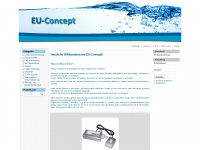 eu-concept.com Webseite Vorschau
