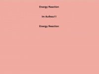 energyreaction.de Webseite Vorschau
