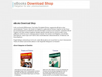 ebooks-download-shop.de Webseite Vorschau